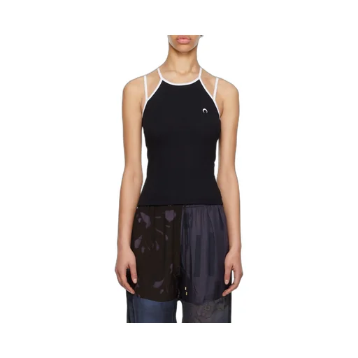 Tennis Court Contrast-Trim Top