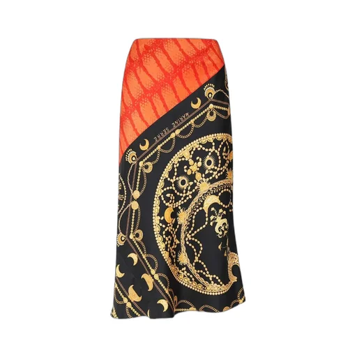 Ornament Jewelry Silk Skirt