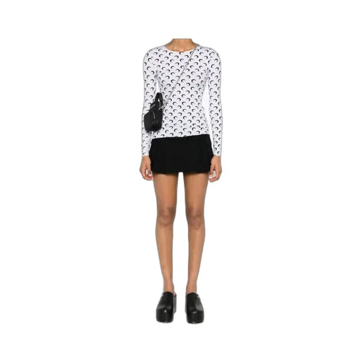 All-Over Moon Printed Top