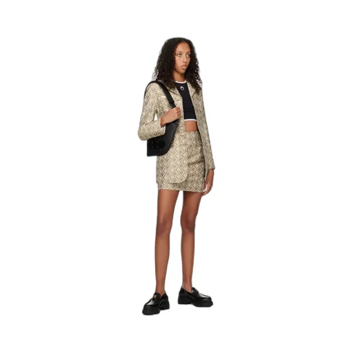 Jacquard Suit Coat