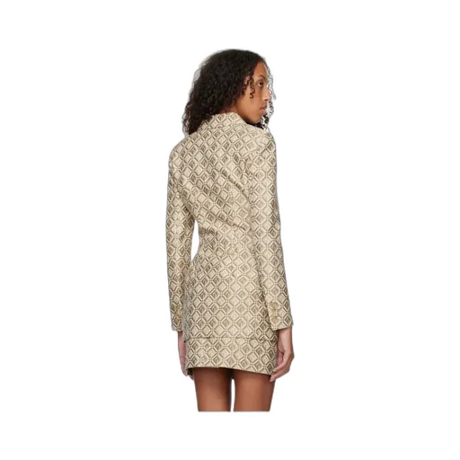 Jacquard Suit Coat