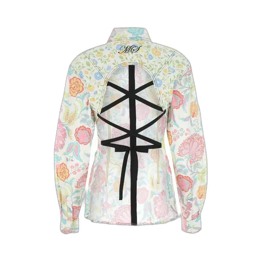 Reversed Corset Shirt