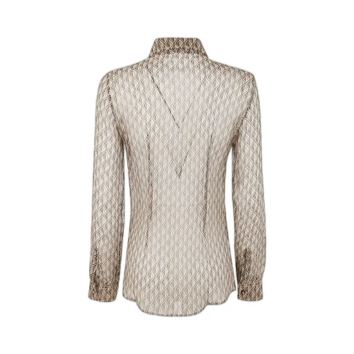 Single-Breasted Long-Sleeved Shirt
