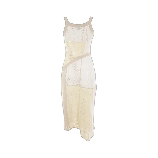 Regenerated Crochet Midi Dress