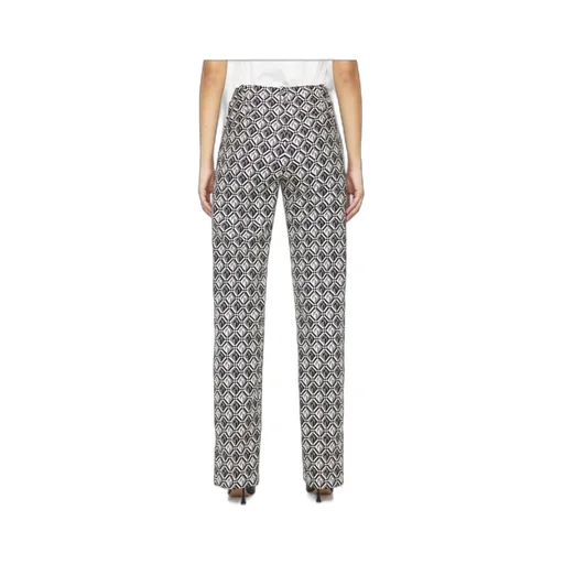 Straight High-Waist Trousers