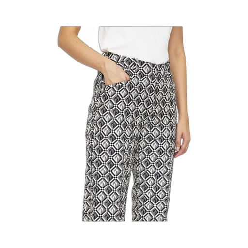 Straight High-Waist Trousers