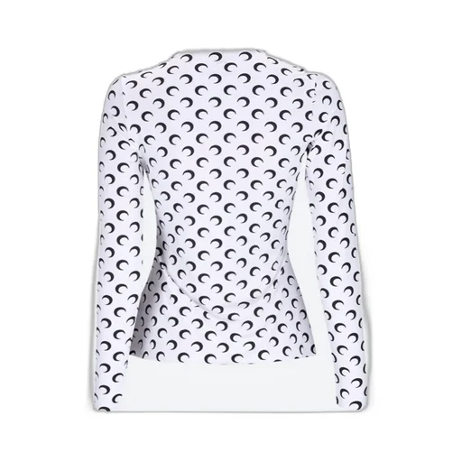 All-Over Moon Printed Top