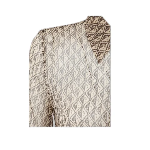 Single-Breasted Long-Sleeved Shirt