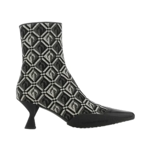 Pointed Toe Monogram Boots
