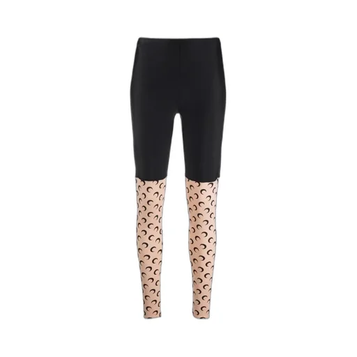 Moon-Print Cycling Leggings