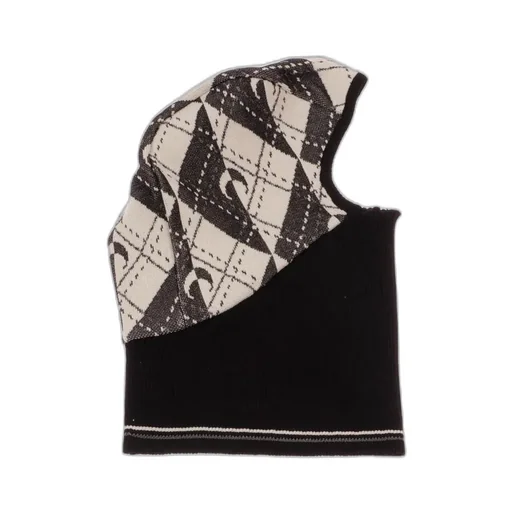 Printed Twisted Knitted Hat