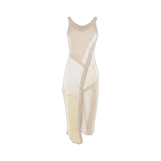 Regenerated Crochet Midi Dress