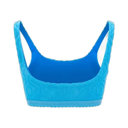 Moon Sponge Jacquard Bra Top