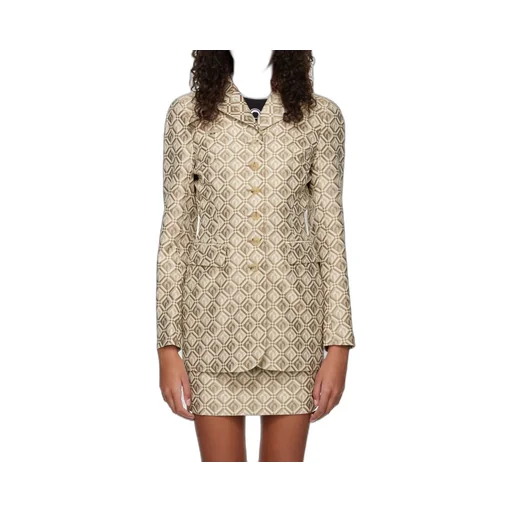 Jacquard Suit Coat