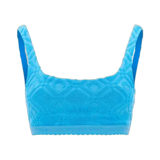 Moon Sponge Jacquard Bra Top