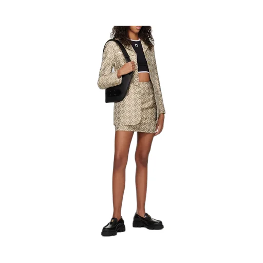 Jacquard Suit Coat