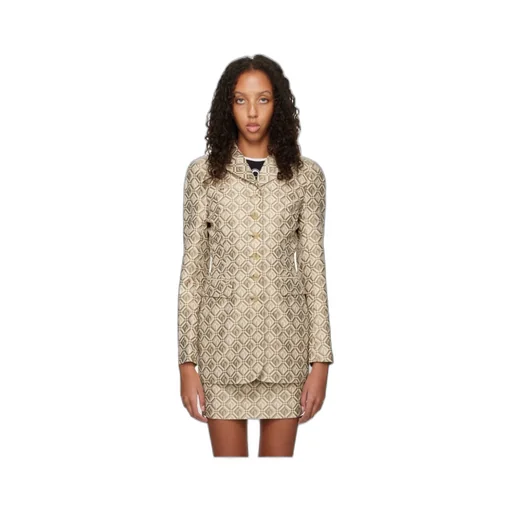 Jacquard Suit Coat