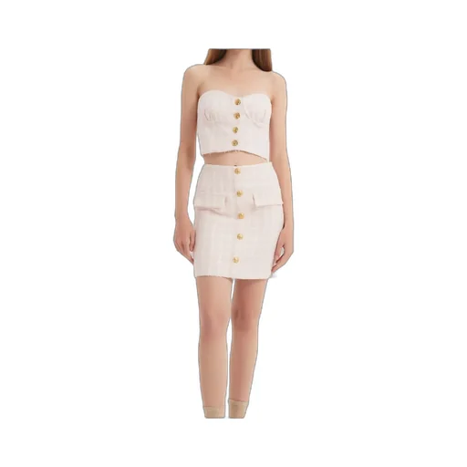 Button Tube Top Vest
