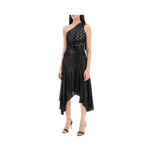 Asymmetrical One-Shoulder Dress