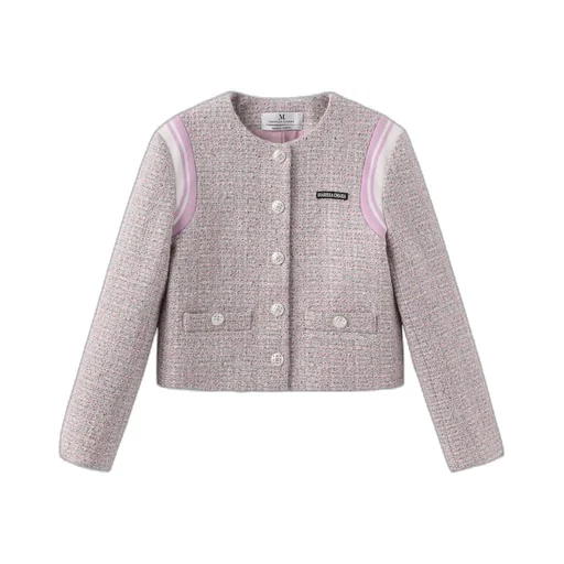 Round-Collar Casual Jacket