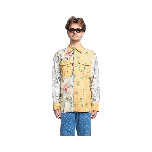 Floral Printed Long Sleeved Shirt