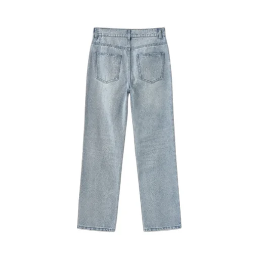 Spray-Painted Denim Trousers