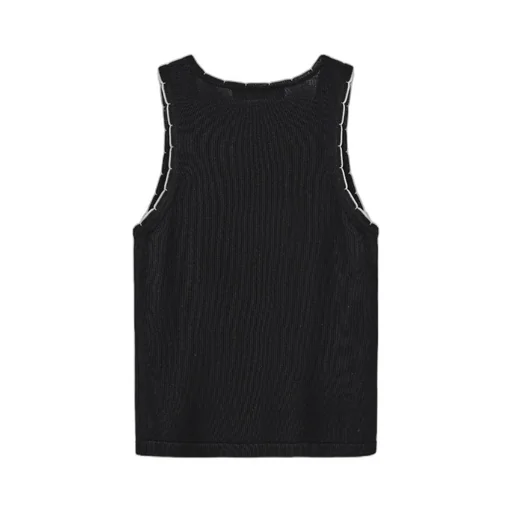 Sleeveless Knitted Vest