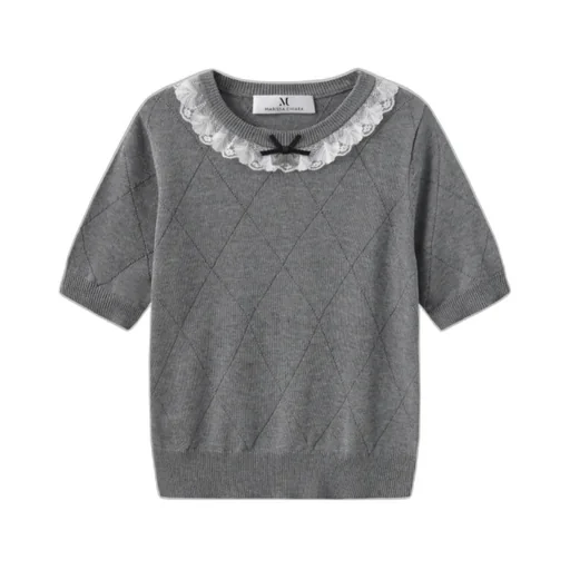 Short-Sleeved Sweater