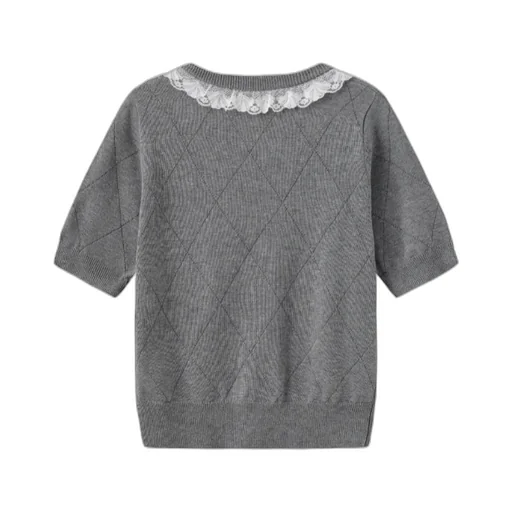 Short-Sleeved Sweater
