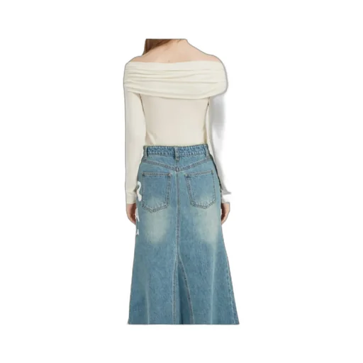 Stacked Collar Long-Sleeved Bottoming Shirt