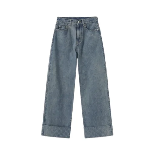 Diamond-Studded Jeans