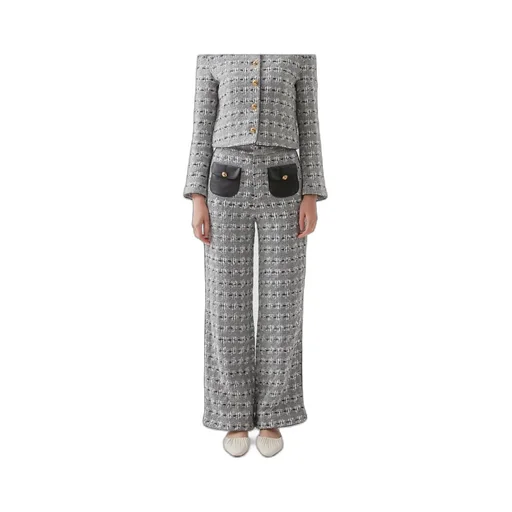 Plaid Casual Pants