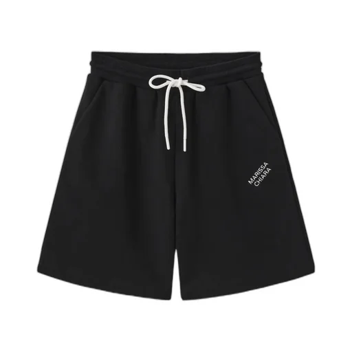 Drawstring Elastic Waist Shorts