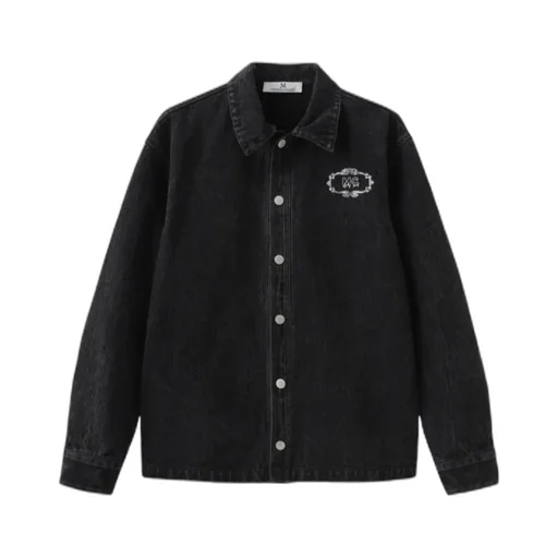 Long-Sleeved Denim Jacket
