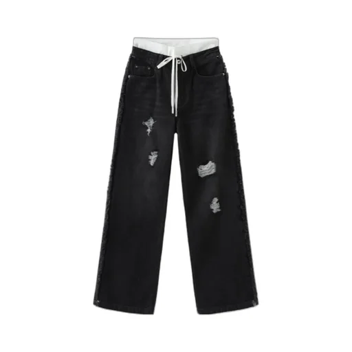 Drawstring Jeans