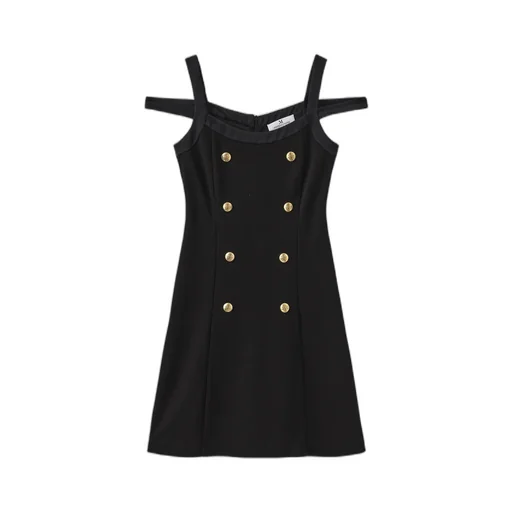 Sleeveless Suspender Dress
