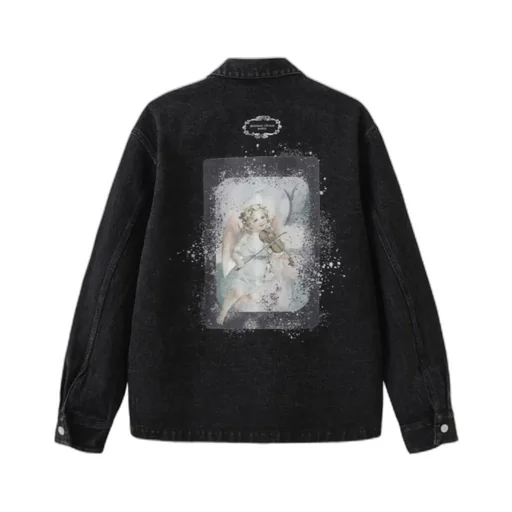 Long-Sleeved Denim Jacket