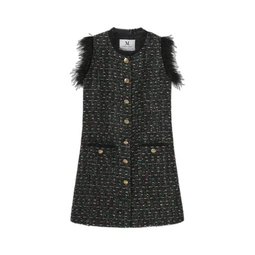 Sequined Sleeveless Maxi Dress