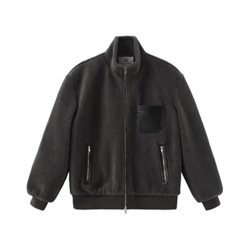 Fleece Bomber Jacket