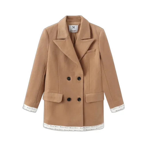 Double-Breasted Casual Jacket