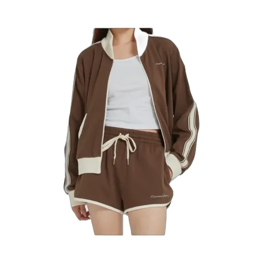 Long-Sleeved Zip-Up Jacket