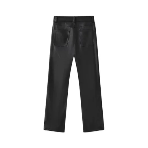Belt Loop Leather Pants