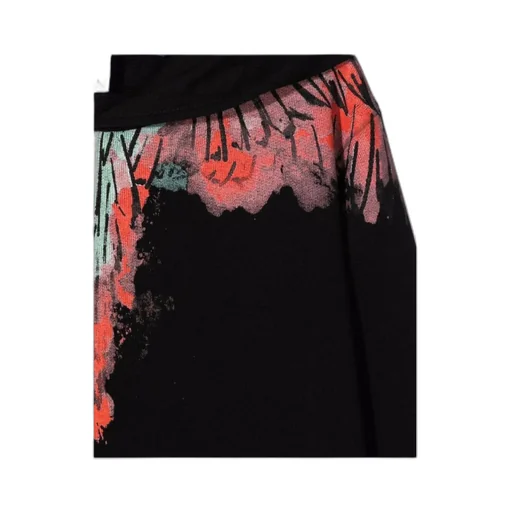 Wings-Print Hoodie