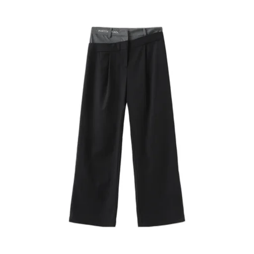 Patchwork Casual Pants