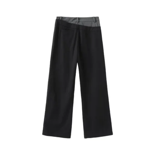 Patchwork Casual Pants
