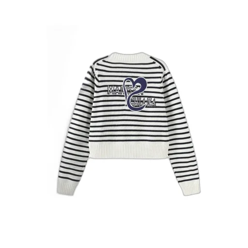 Long-Sleeved Knitted Cardigan