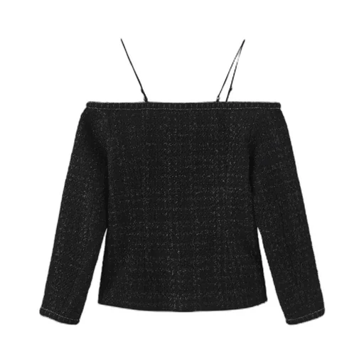 Off-Shoulder Casual Jacket