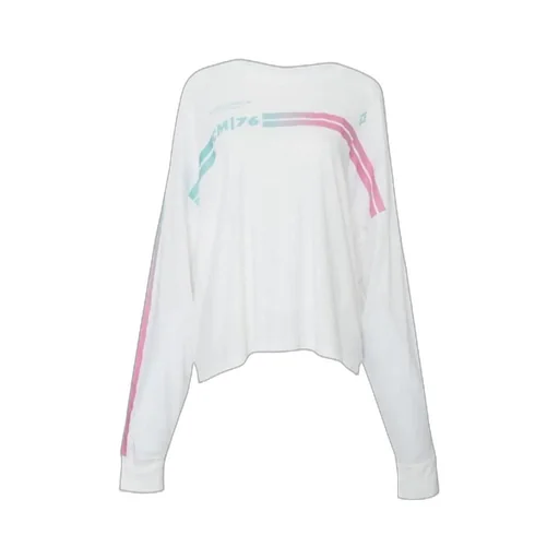 Printed Round-Neck Sweater