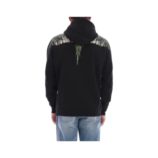 Wing Printed Hooded Sweater