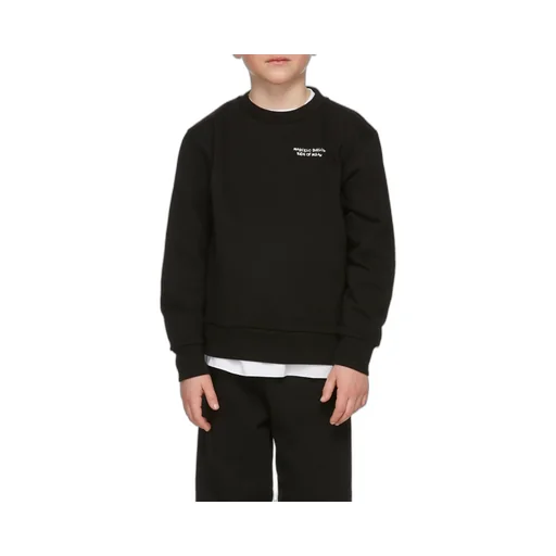 Cross-Printed Crewneck Sweatshirt